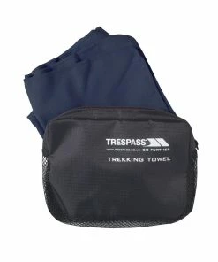 Trespass Soaked Anti-bacterial Sports Towel (Navy Blue) (One Size)