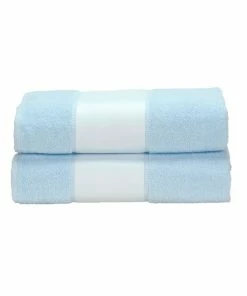 A&R Towels Subli-Me Bath Towel (Light Blue) (One Size)