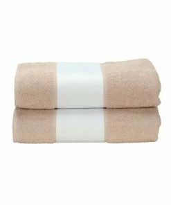 A&R Towels Subli-Me Bath Towel (Sand) (One Size)