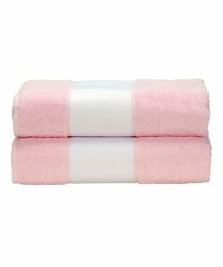 A&R Towels Subli-Me Bath Towel (Light Pink) (One Size)