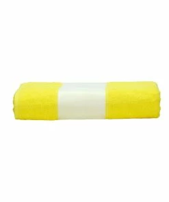 A&R Towels Subli-Me Hand Towel (Bright Yellow) (One Size)