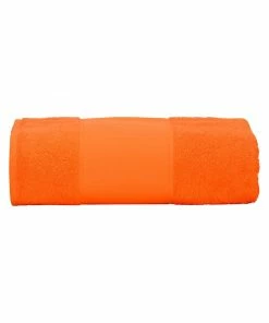 A&R Towels Print-Me Big Towel (Bright Orange) (One Size)