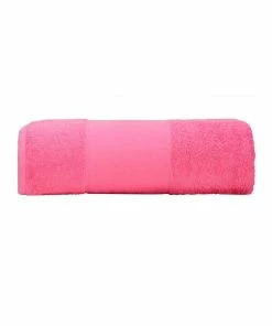 A&R Towels Print-Me Big Towel (Pink) (One Size)