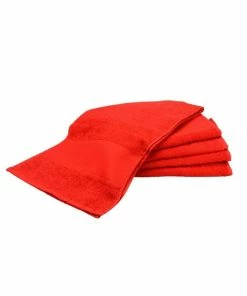 A&R Towels Print-Me Sport Towel (Fire Red) (One Size)