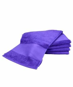 A&R Towels Print-Me Sport Towel (Purple) (One Size)