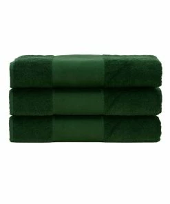 A&R Towels Print-Me Hand Towel (Dark Green) (One Size)