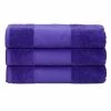 A&R Towels Print-Me Hand Towel (Purple) (One Size) -Enchante Home-shop M05057819102529 832309228