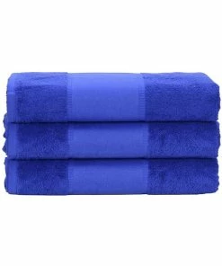 A&R Towels Print-Me Hand Towel (True Blue) (One Size)