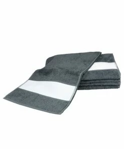 A&R Towels Subli-Me Sport Towel (Graphite) (One Size)