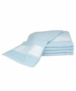 A&R Towels Subli-Me Sport Towel (Light Blue) (One Size)