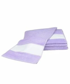 A&R Towels Subli-Me Sport Towel (Light Purple) (One Size)