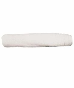 A&R Towels Organic Bath Towel (White) (One Size)