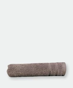 A&R Towels Organic Guest Towel (Gray) (One Size)