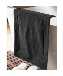 Belledorm Hotel Madison Bath Mat (Black) (One Size)