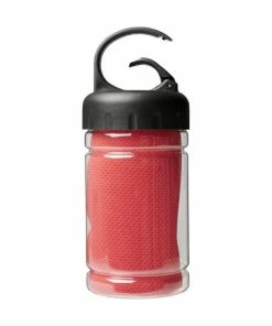 Bullet Remy Cooling Towel In PET Container (Red) (One Size)