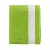 SOLS Lagoon Cotton Beach Towel (Lime Green/White) (One Size) -Enchante Home-shop M05059444282195 2404290997