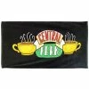 Friends Central Perk Beach Towel (Black/Yellow/Green) (One Size) -Enchante Home-shop M05059699498266 138864484
