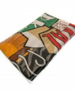 Friends Central Perk Beach Towel (Black/Yellow/Green) (One Size) -Enchante Home-shop M05059699498266 202112492