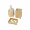 Bullet Hedon Bamboo Bathroom Accessory Set 1 Bullet Hedon Bamboo Bathroom Accessory Set -Enchante Home-shop M05059958771994 2232063138