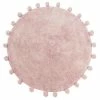 Furn Circle Pom Pom Bath Mat - Blush -Enchante Home-shop M05063107198488 3898307398