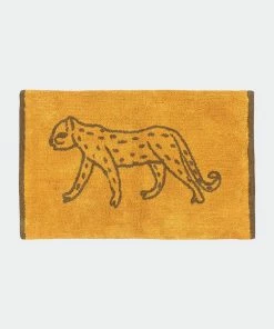 Furn Leopard Bath Mat - Gold