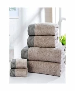 Rapport Tidal Towel Bale Set (Pack Of 6) - Natural