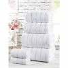 Rapport Sandringham Towel Bale Set In White - Pack Of 6 1 Rapport Sandringham Towel Bale Set In White - Pack Of 6 -Enchante Home-shop M05063107542083 334687649