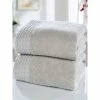 GENERIC Retreat Towel (Pack Of 2) - Silver