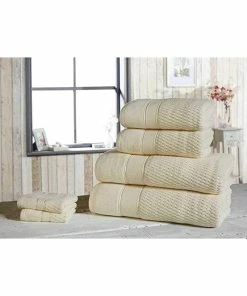 Rapport Royal Velvet Towel - Pack Of 2 - Cream