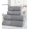 Rapport Royal Velvet Towel - Gray -Enchante Home-shop M05063107555441 4186377683