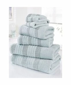 Rapport So Soft Towel Set - Pack Of 6 - Duck Egg Blue