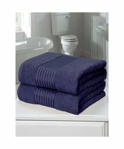Rapport Windsor Towel (Pack Of 2)- Denim