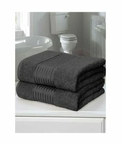 Rapport Windsor Towel - Pack Of 2 - Gray