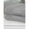 Rapport Windsor Towel - Pack Of 2 - Silver