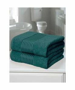 Rapport Windsor Towel In Teal - Pack Of 2