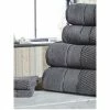 Rapport Royal Velvet Towel Bale Set Pack Of 6 - Gray -Enchante Home-shop M05063107576033 2816210639