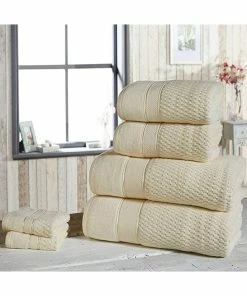 Rapport Royal Velvet Towel Bale Set Pack Of 6 - Cream