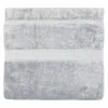 Paoletti Cleopatra Egyptian Cotton Bath Towel - Silver -Enchante Home-shop M05063107627445 1010275512
