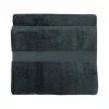 Paoletti Cleopatra Egyptian Cotton Hand Towel - Charcoal -Enchante Home-shop M05063107627476 2837923209
