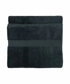 Paoletti Cleopatra Egyptian Cotton Hand Towel - Navy