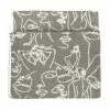 Furn Everybody Abstract Jacquard Bath Towel - Gray -Enchante Home-shop M05063107806703 357152248
