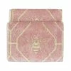 Furn Geometric Jacquard Hand Towel - Blush