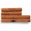 Furn Abstract Towel Set (Pack Of 4) - Pecan -Enchante Home-shop M05063107811561 896005