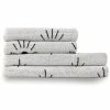Furn Abstract Towel Set (Pack Of 4) - Ivory
