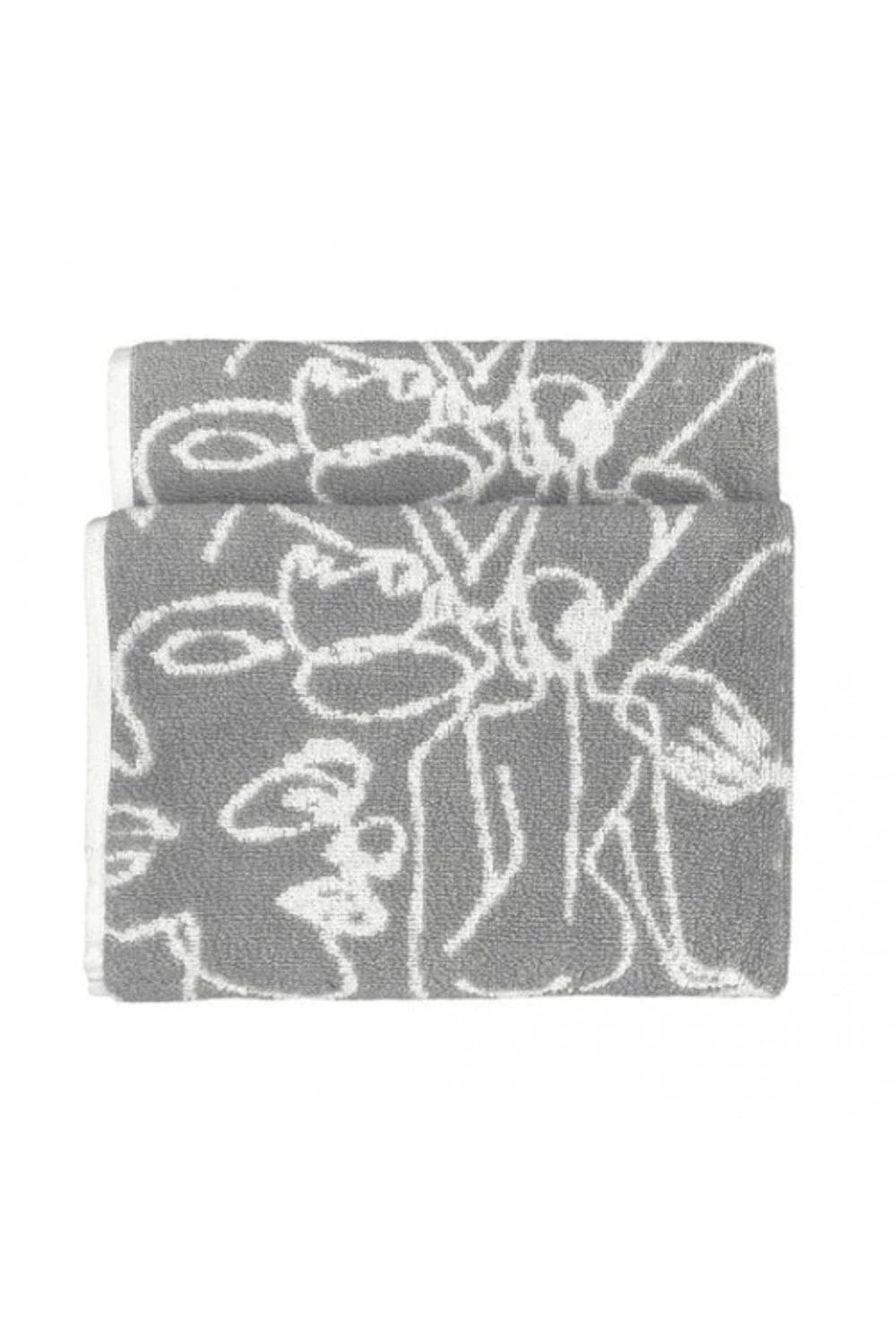 Furn Everybody Abstract Jacquard Hand Towel - Gray 3 Furn Everybody Abstract Jacquard Hand Towel - Gray