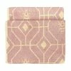 Furn Bee Deco Geometric Jacquard Bath Towel - Blush -Enchante Home-shop M05063107843913 2336813579