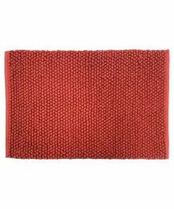 Furn Bobble Bath Mat Red Clay - One Size