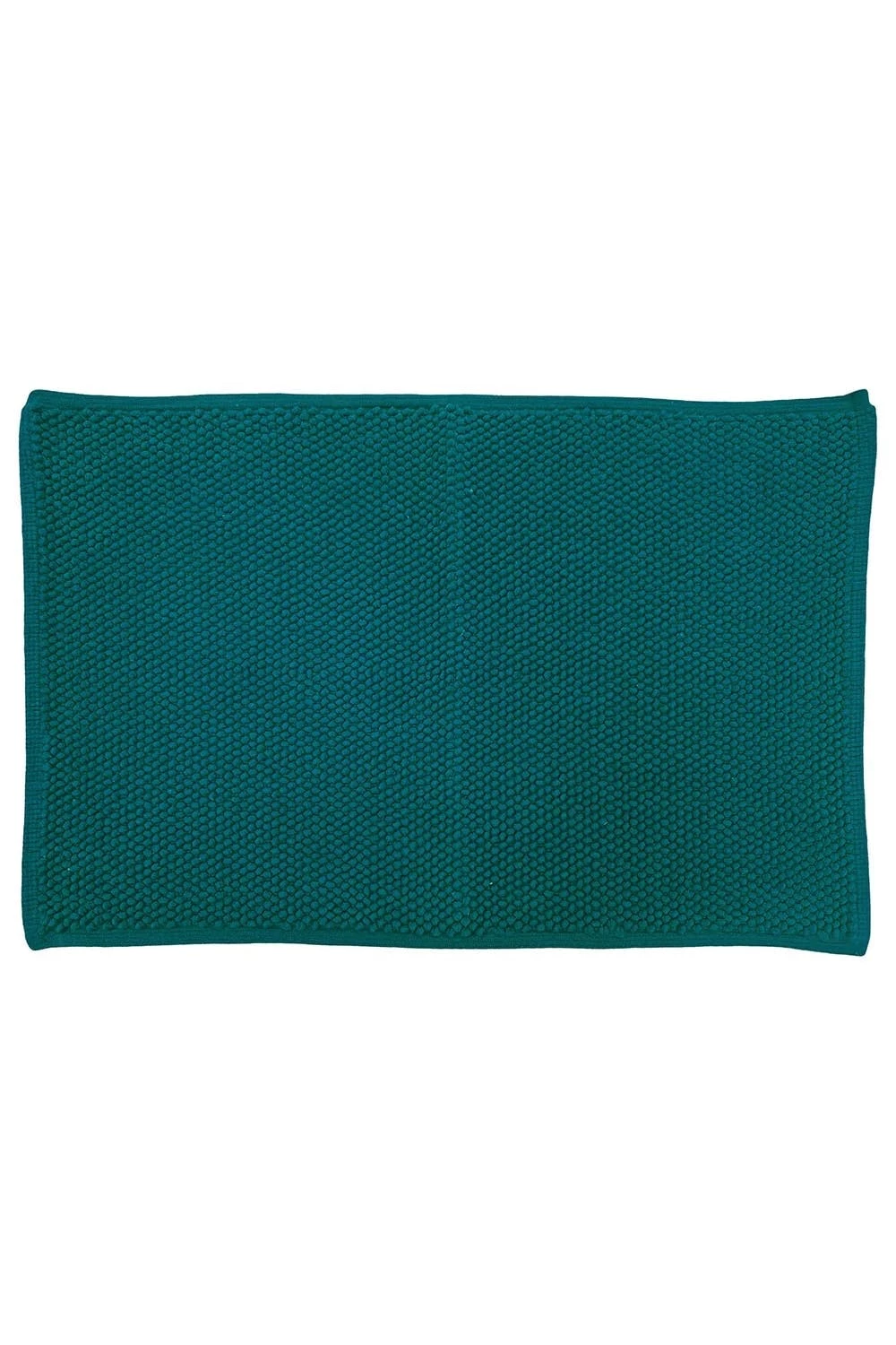 The Linen Yard Oft Rectangular Bath Mat - Teal 3 The Linen Yard Oft Rectangular Bath Mat - Teal