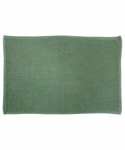 The Linen Yard Oft Rectangular Bath Mat - Eucalyptus