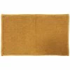 The Linen Yard Oft Rectangular Bath Mat - Ochre Yellow
